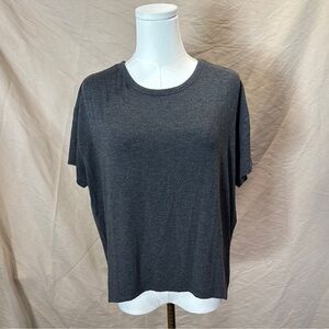 Athleta Dark Gray Short Sleeve Tee